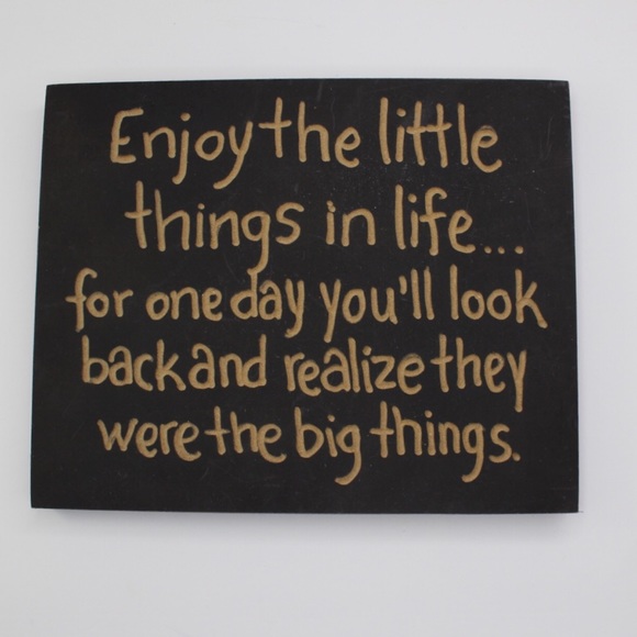 Vintage Style Wall Decor Positivity & Thankfulness - Picture 1 of 4